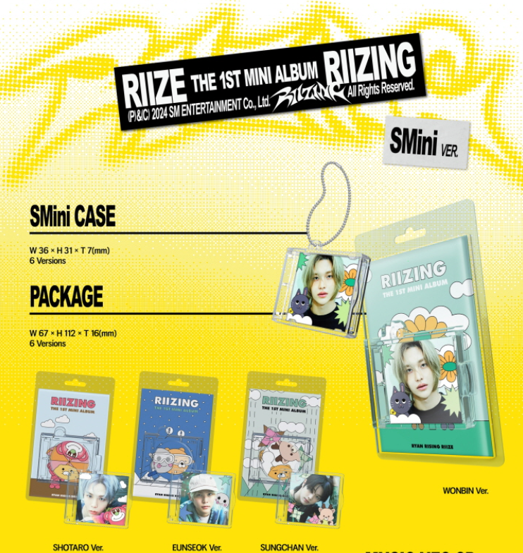 RIIZE - RIIZING (SMINI VER.)