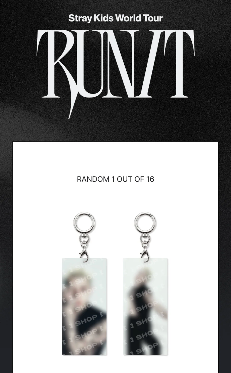 STRAY KIDS - WORLD TOUR 'RUN IT' MD 2