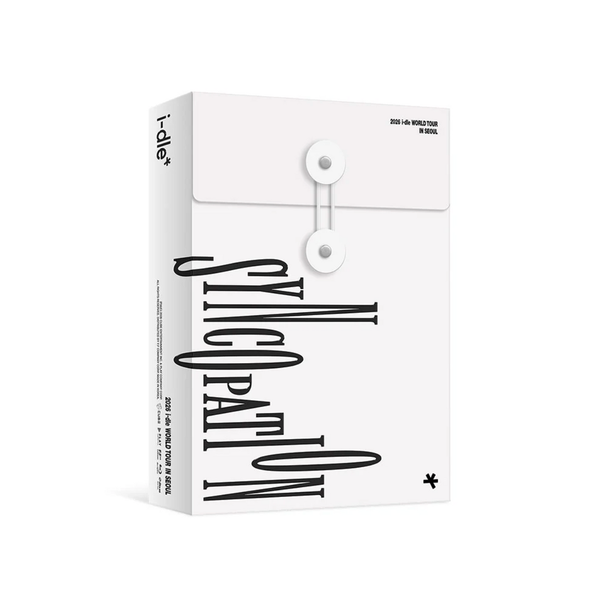 I-DLE - 2026 WORLD TOUR 'SYNCOPATION' (DVD & BLU-RAY)