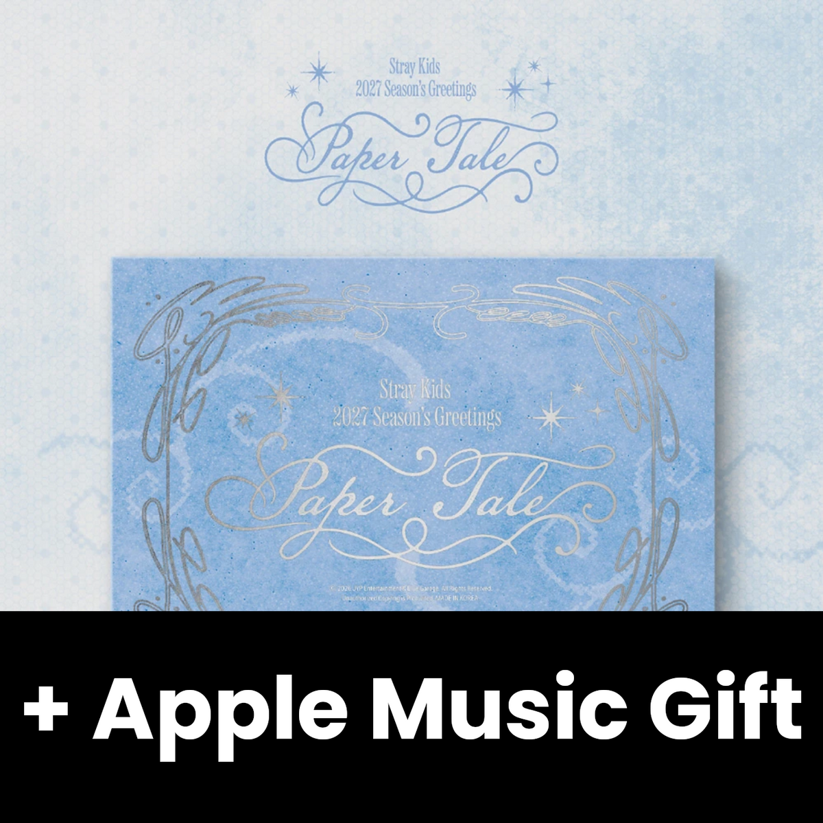 STRAY KIDS - 2027 SEASON'S GREETINGS (PAPER TALE) + Apple Music Gift