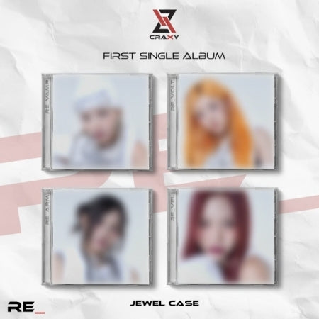 CRAXY - RE_ (1ST SINGLE ALBUM) JEWEL CASE