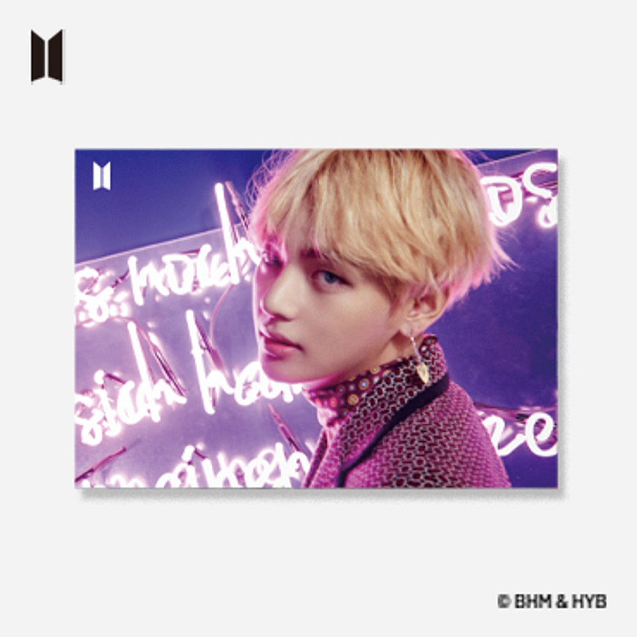 BTS - LENTICULAR POSTCARD (YOU NEVER WALK ALONE & WINGS)