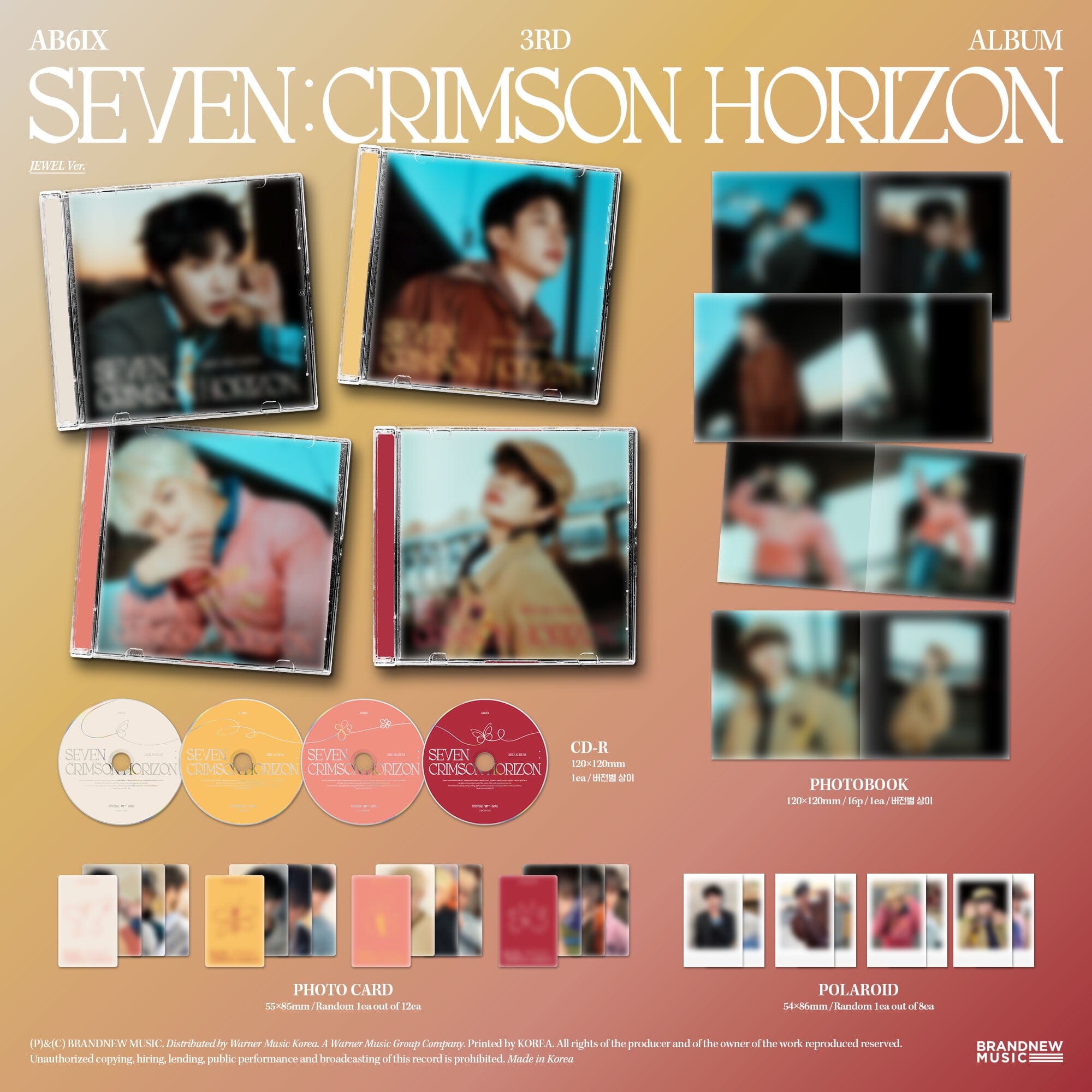 AB6IX - SEVEN : CRIMSON HORIZON (JEWEL VER.) Nolae
