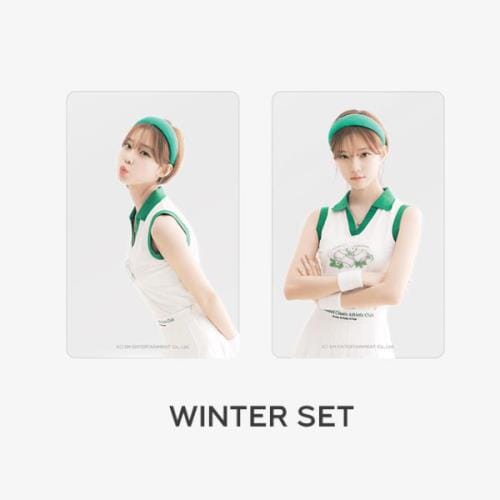 AESPA - CLEAR PHOTO CARD SET (2024 SEASON'S GREETINGS) Nolae