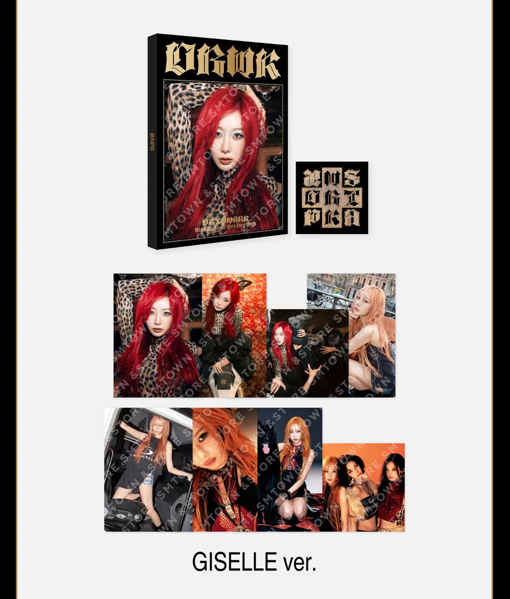 AESPA - DIRTY WORK OFFICIAL MD Nolae