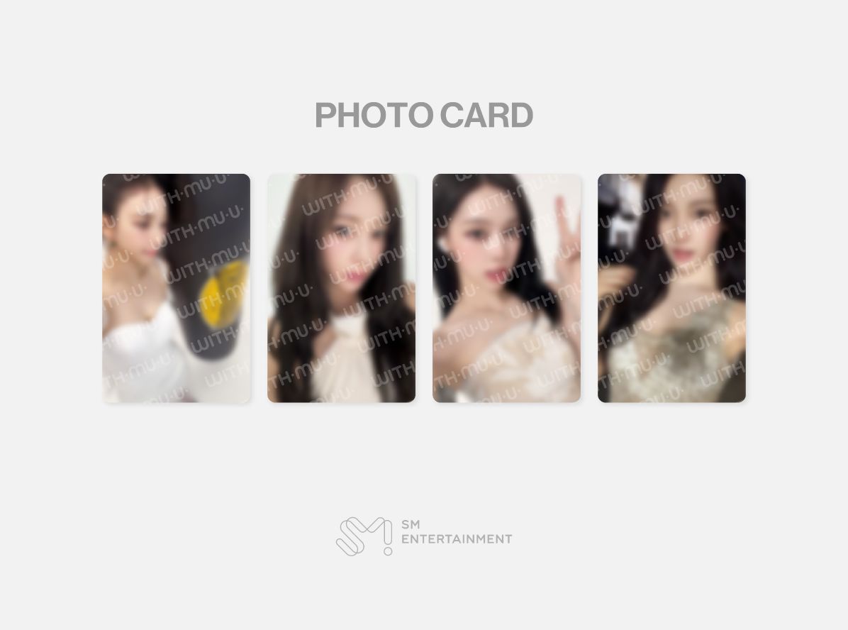 AESPA - RANDOM TRADING CARD SET (2025 LIVE TOUR 'SYNK : AEXIS LINE' OF
