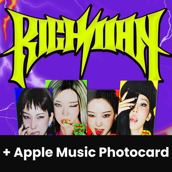 AESPA - RICH MAN (ENERGY VER.) + Apple Music Photocard