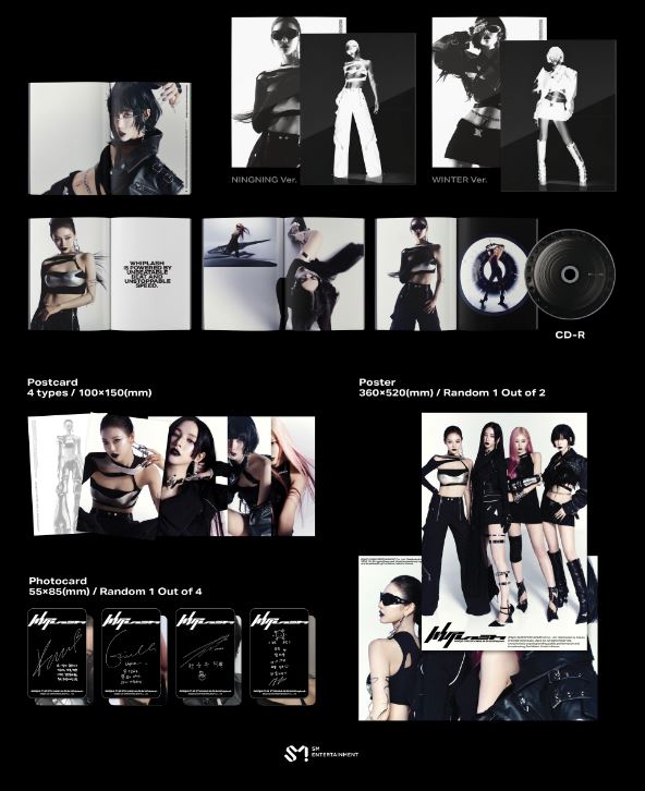 AESPA - WHIPLASH (BEAT) + Soundwave Photocard Nolae