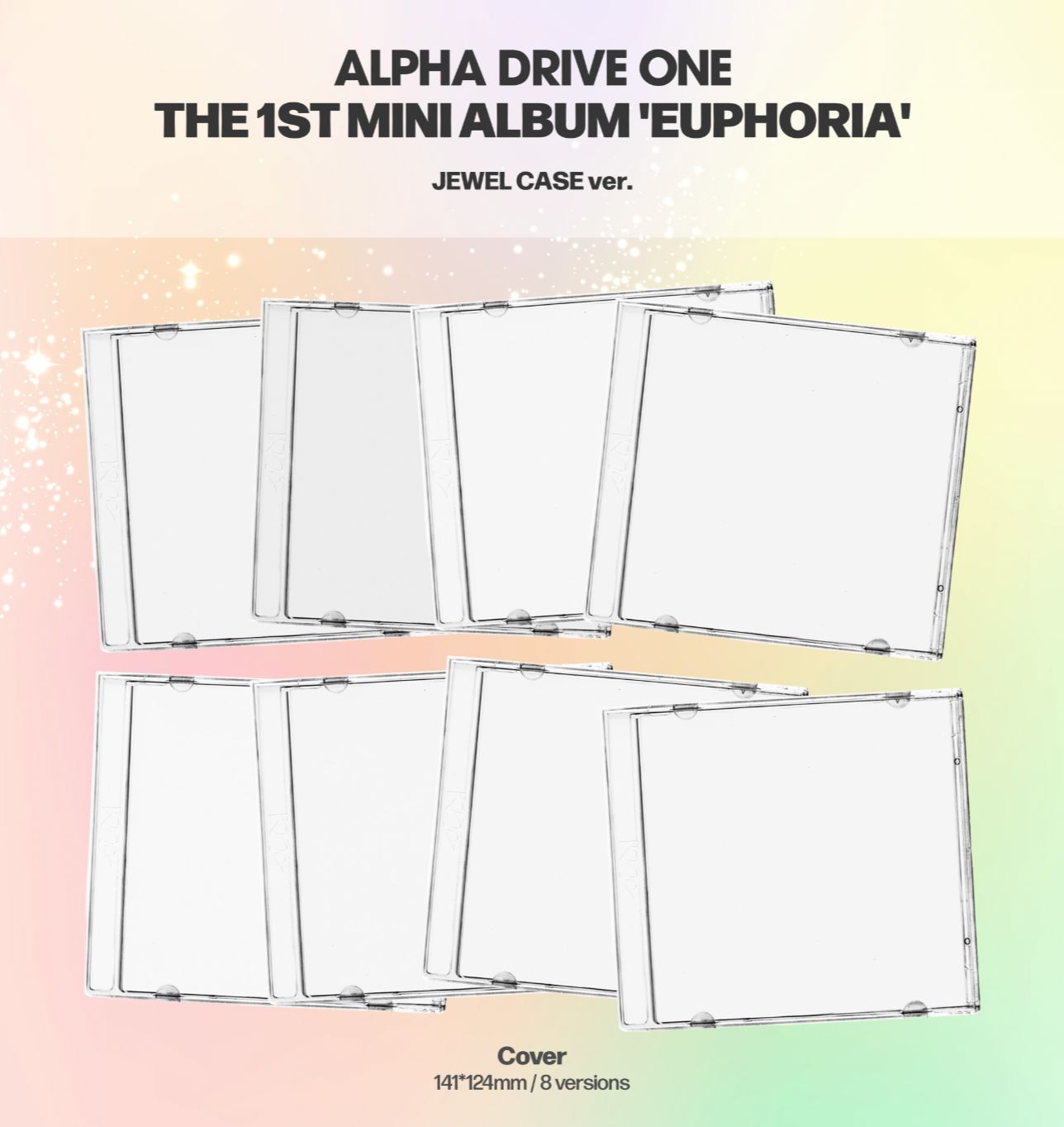 ALPHA DRIVE ONE - EUPHORIA (JEWEL CASE VER.) + Apple Music Photocard Nolae