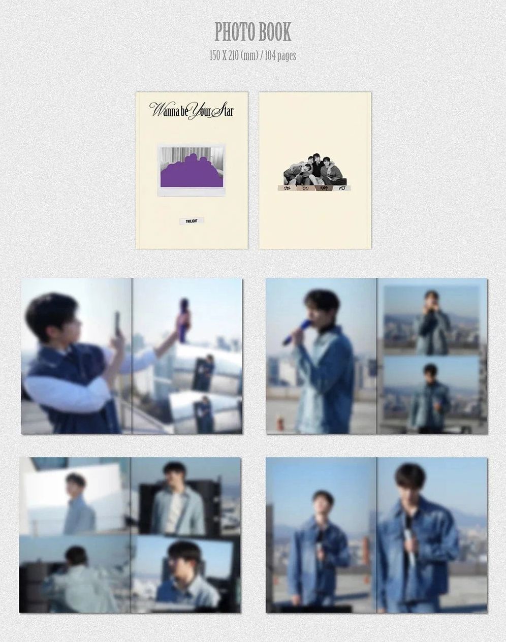 ASTRO - 9TH ANNIVERSARY BEHIND BOOK (WANNA BE YOUR STAR : TWILIGHT)
