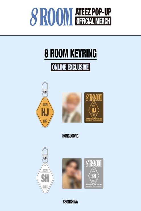 ATEEZ - 8ROOM 7TH ANNIVERSARY POP-UP OFFICIAL MD 2