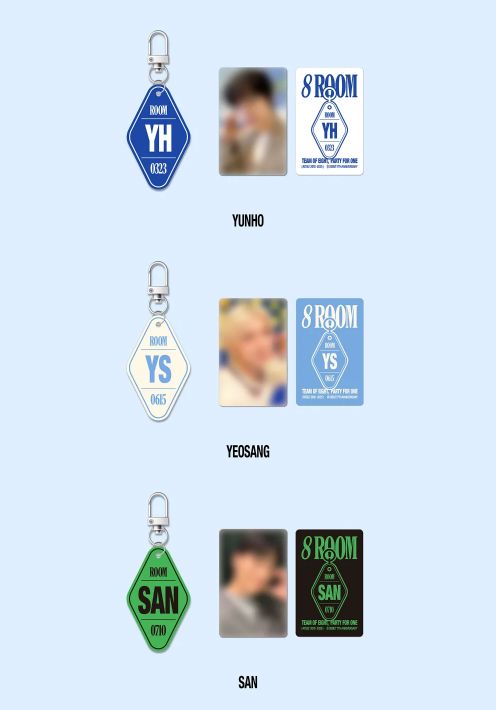 ATEEZ - 8ROOM 7TH ANNIVERSARY POP-UP OFFICIAL MD 2 Nolae