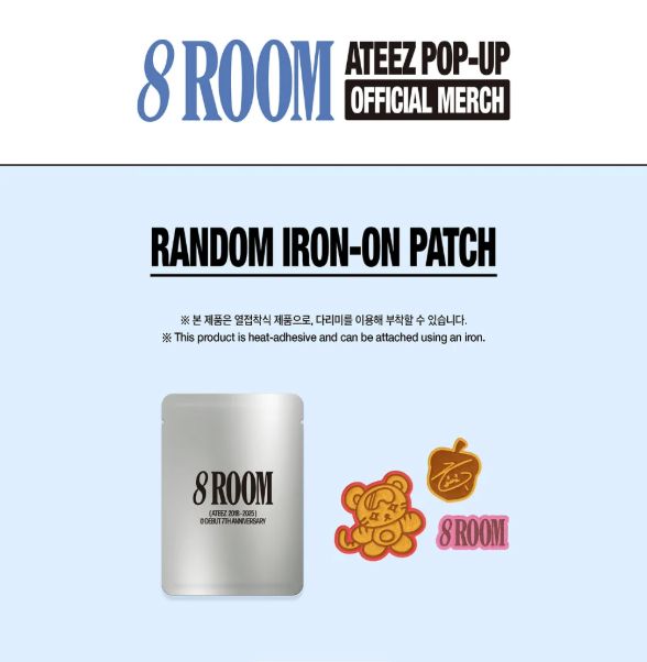 ATEEZ - 8ROOM 7TH ANNIVERSARY POP-UP OFFICIAL MD Nolae