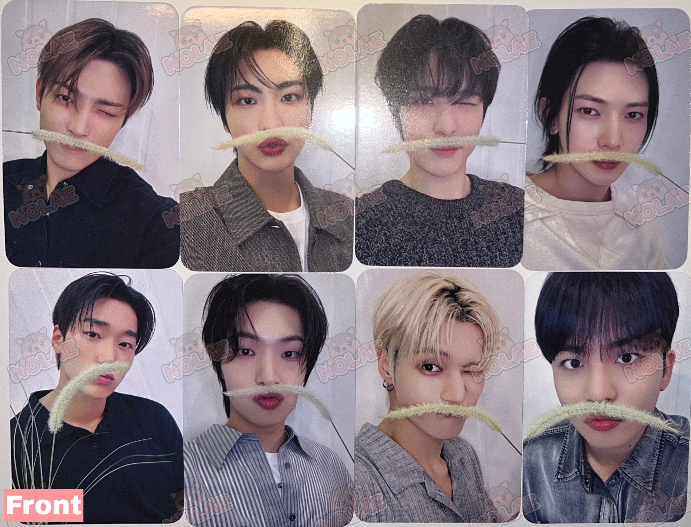 ATEEZ - GOLDEN HOUR : PART 3 - DEAR MY MUSE FANSIGN EVENT DOUBLE SIDED PHOTOCARD Nolae