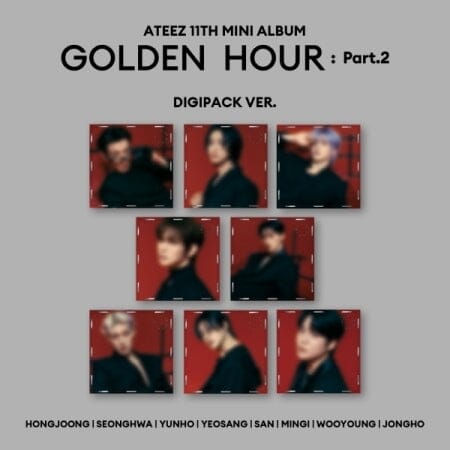 ATEEZ - GOLDEN HOUR: PART.2 (DIGIPAK VER.) Nolae