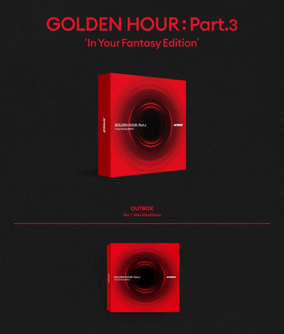 ATEEZ - GOLDEN HOUR : PART.3 (IN YOUR FANTASY EDITION) (HELLO82 POP-UP