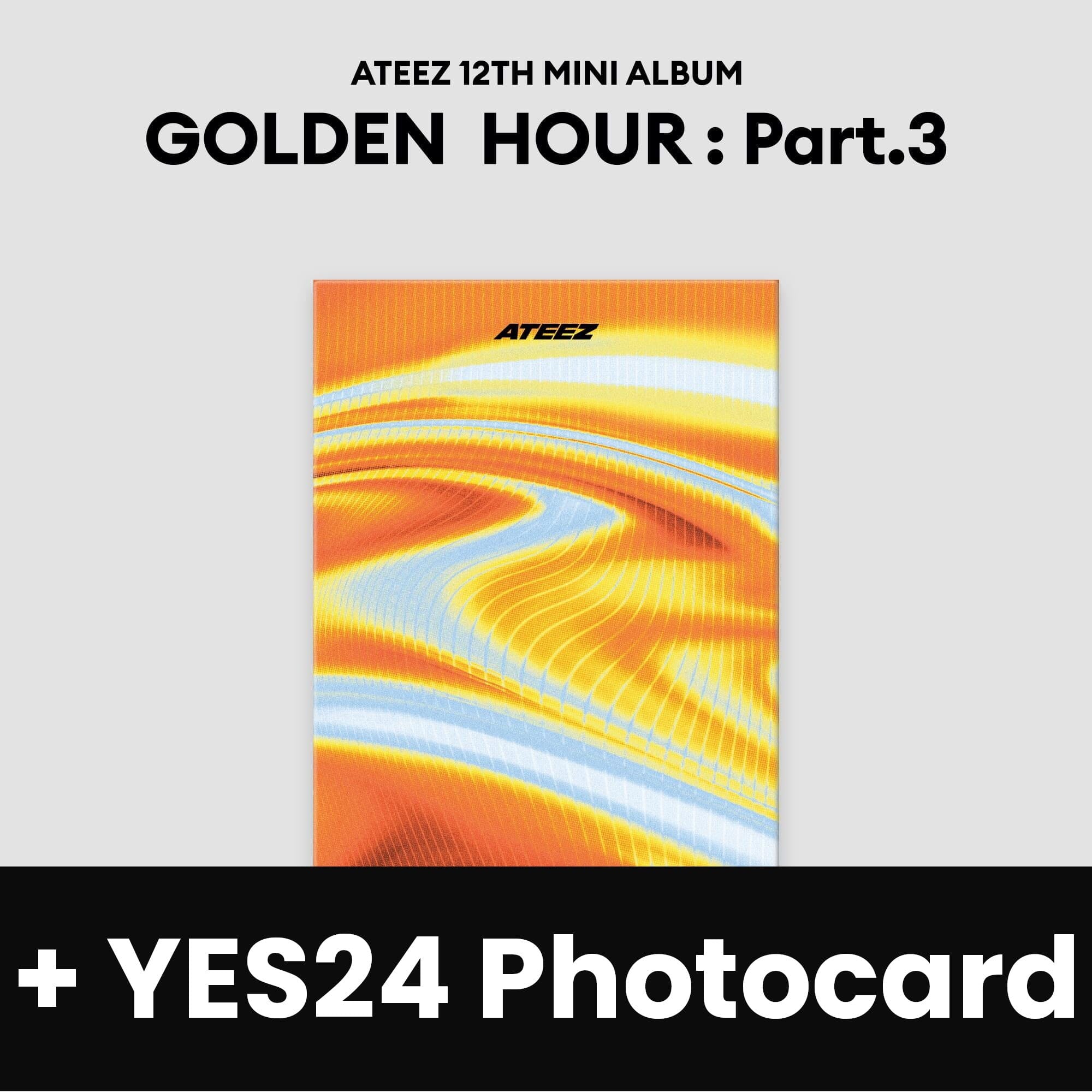 ATEEZ - GOLDEN HOUR : PART.3 (POCA ALBUM VER.) + YES24 Photocard Nolae