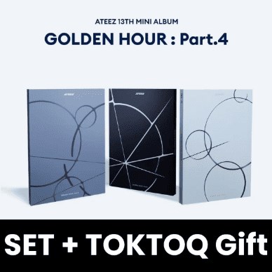 TOKTOQ SET] ATEEZ - GOLDEN HOUR : Part.4 (DIGIPACK Ver.) | Musica