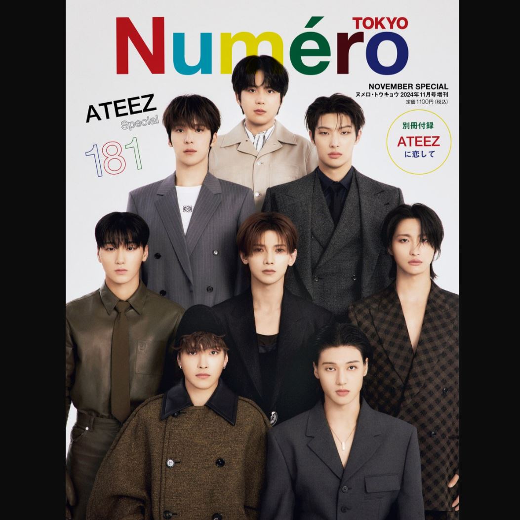 ATEEZ - NUMERO TOKYO JAPAN SPECIAL ISSUE (NOVEMBER 2024) Nolae