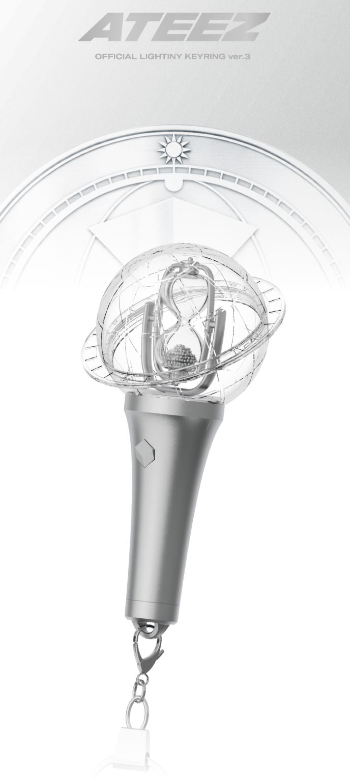 ATEEZ - OFFICIAL LIGHT STICK VER.3 & LIGHTINY KEYRING VER.3 Nolae