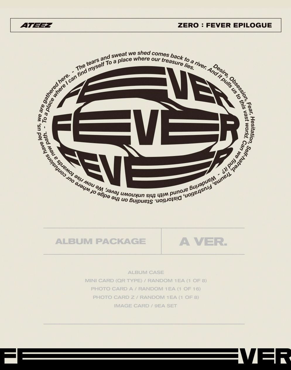 ATEEZ - ZERO : FEVER EPILOGUE (PLATFORM VER.) + Mini Record Gift Nolae