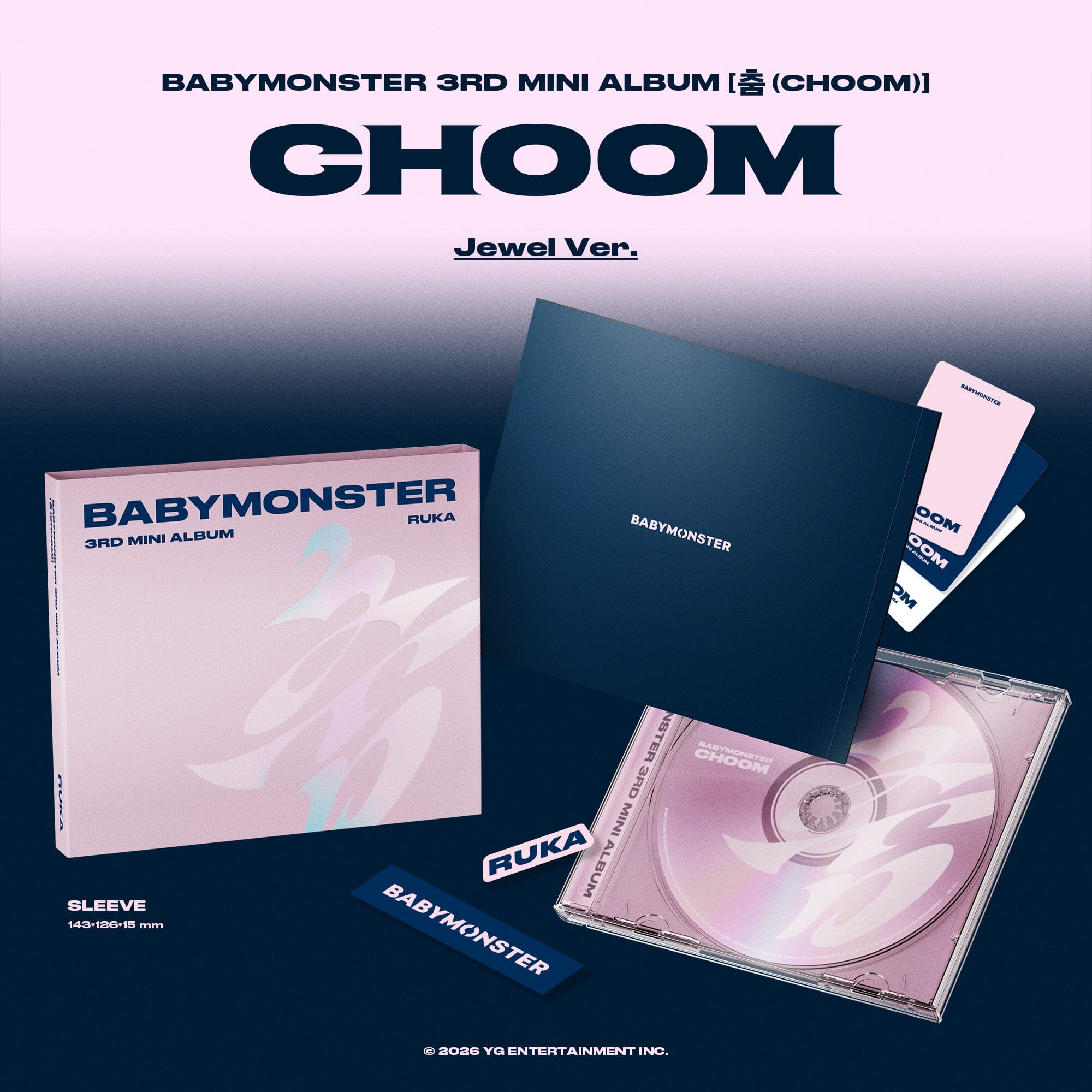 BABYMONSTER - CHOOM (JEWEL VER.) Nolae