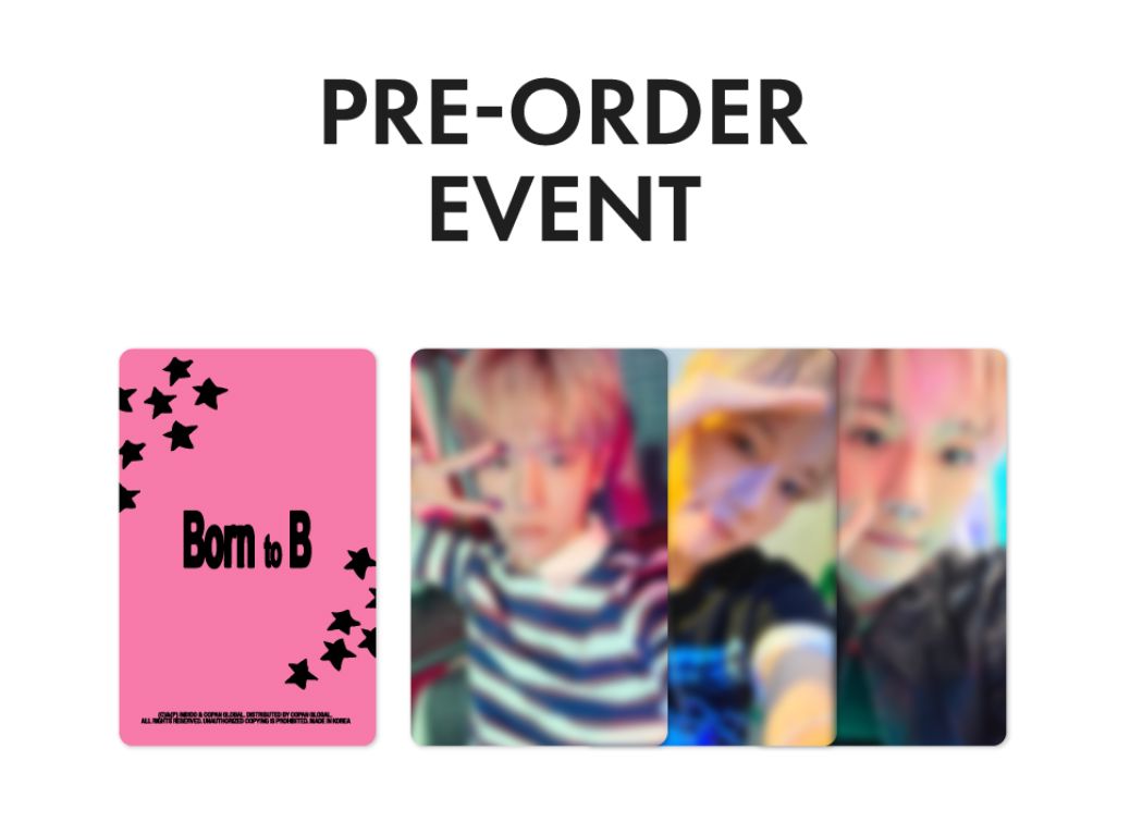 BAEKHYUN (EXO) - 2026 SEASON'S GREETINGS (BORN TO B) + Extra Photocard