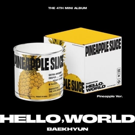 BAEKHYUN (EXO) - HELLO, WORLD (THE 4TH MINI ALBUM) PINEAPPLE VER. Nolae