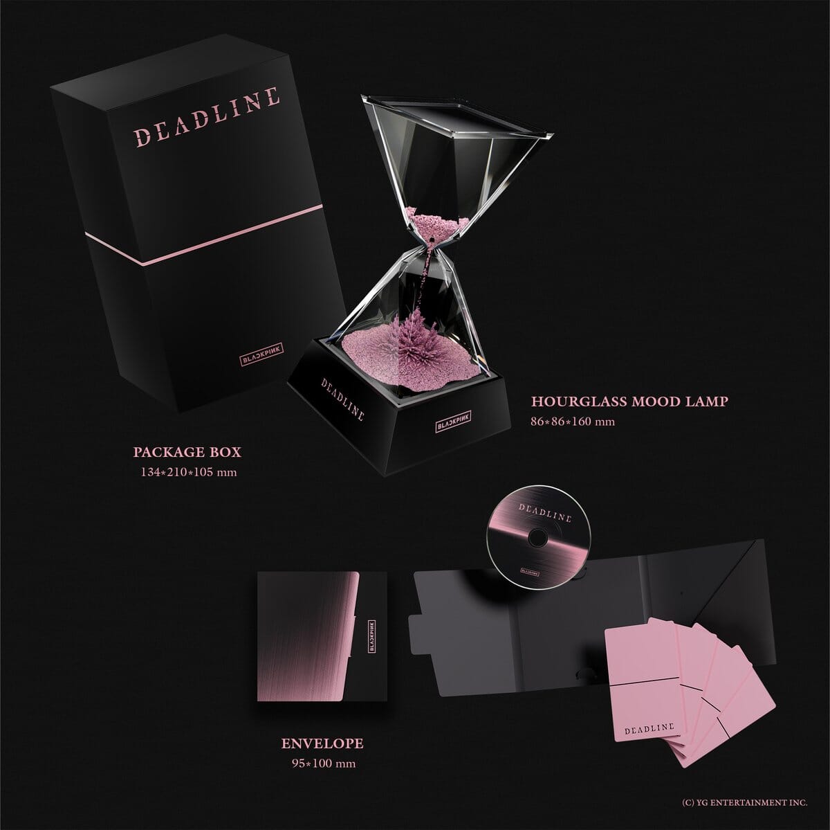 BLACKPINK [DEADLINE] MOODLIGHT VER 未開封 BLACKPINK - DEADLINE (MOOD LIGHT VER.)