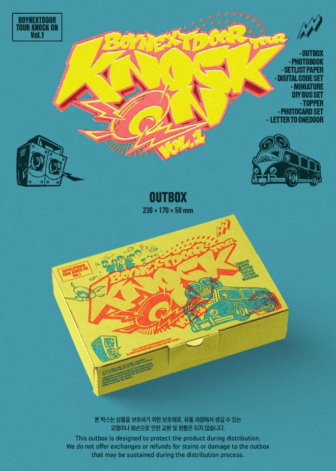 BOYNEXTDOOR - BOYNEXTDOOR TOUR KNOCK ON VOL.1 (DIGITAL CODE)