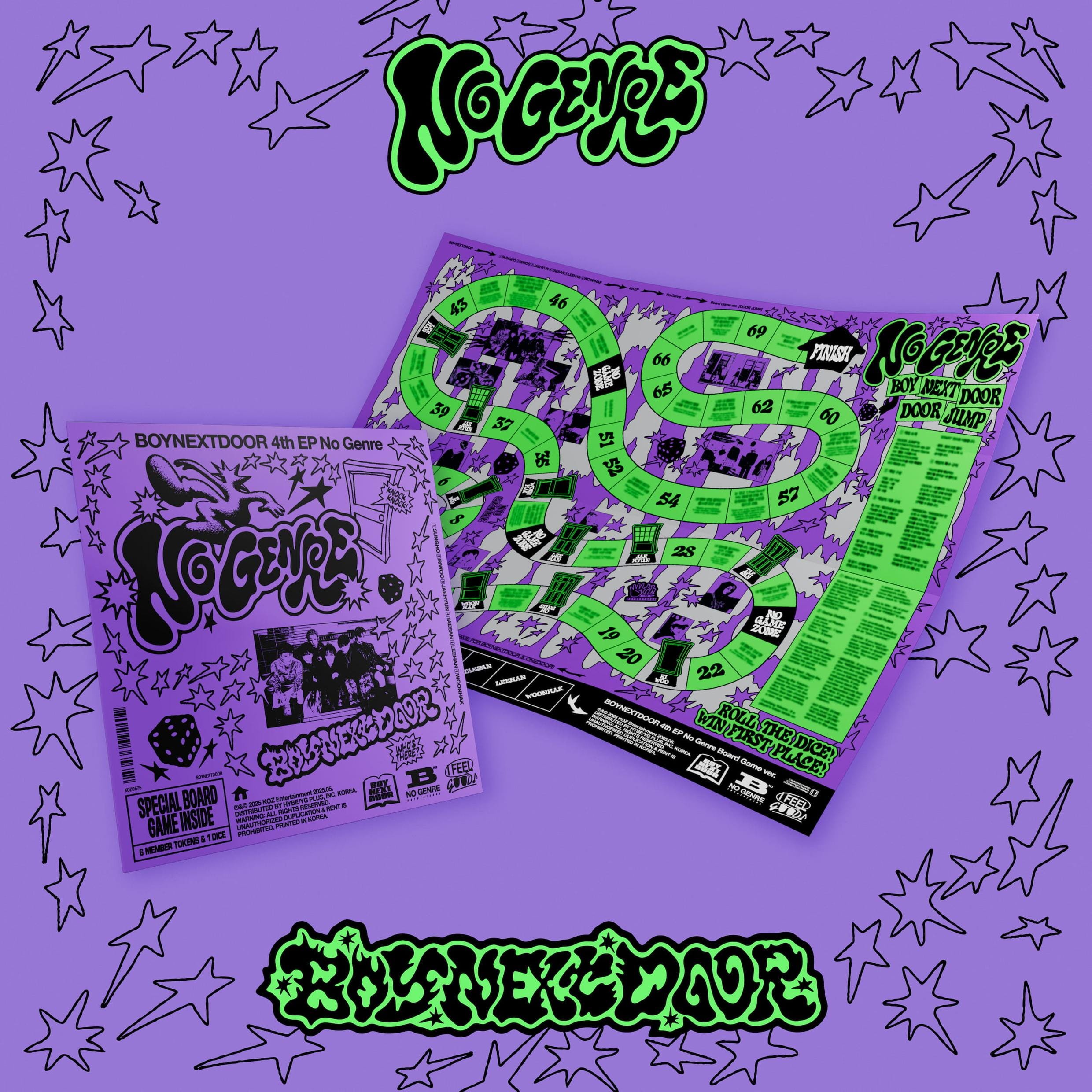 BOYNEXTDOOR - NO GENRE (BOARD GAME VER.) Nolae