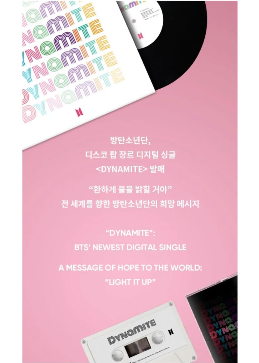 BTS - DYNAMITE (LIMITED EDITION CASSETTE) Nolae