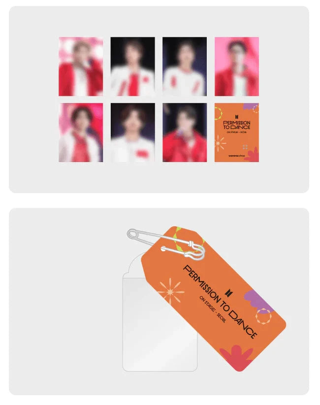 BTS - PERMISSION TO DANCE ON STAGE - LIVE SET & DIGITAL CODE + Weverse Gift Nolae