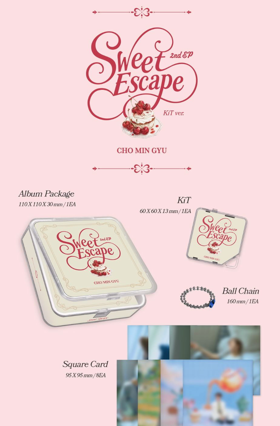 CHO MIN GYU (FORESTELLA) - SWEET ESCAPE Nolae