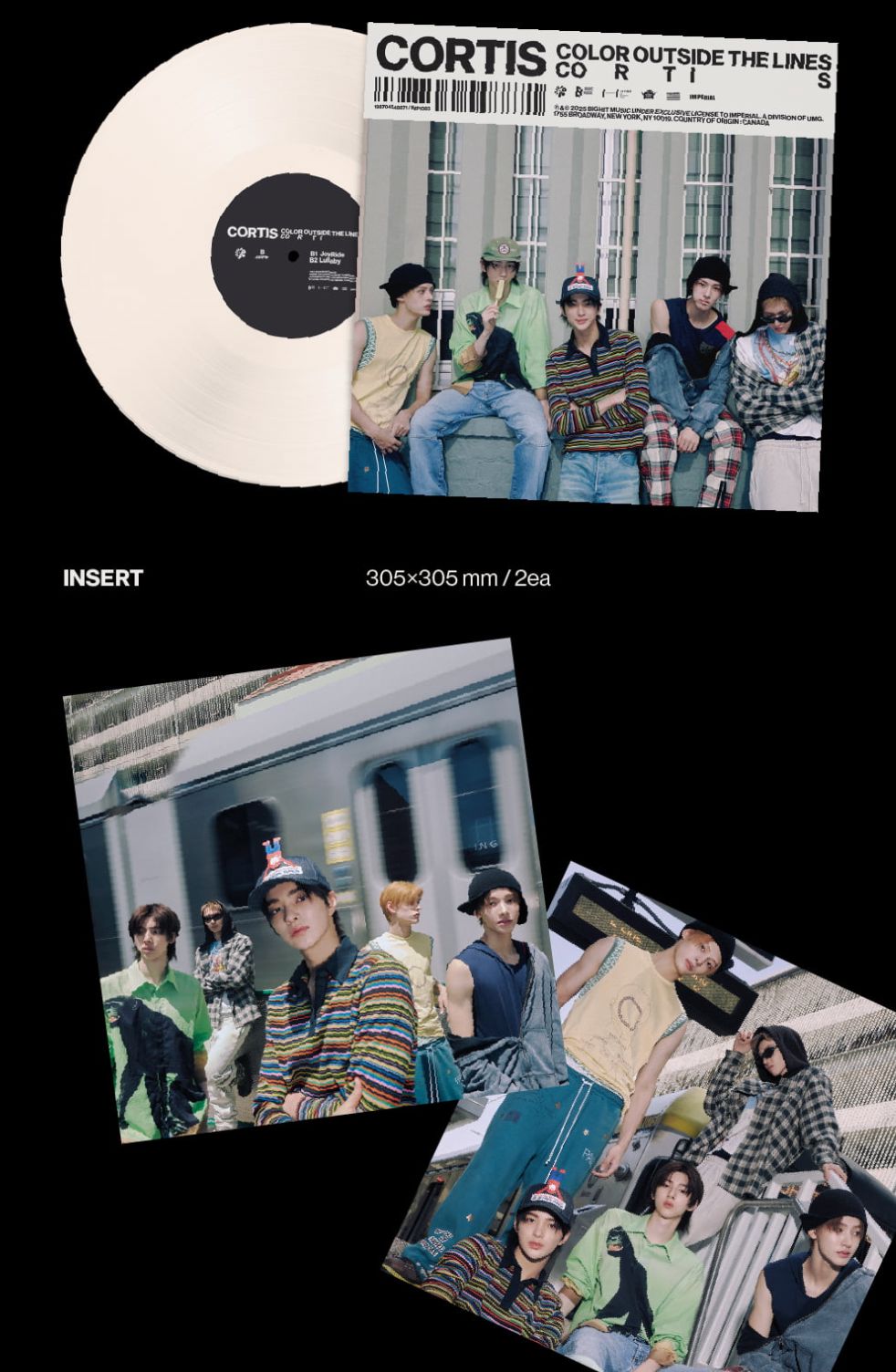 CORTIS - COLOR OUTSIDE THE LINES (VINYL)