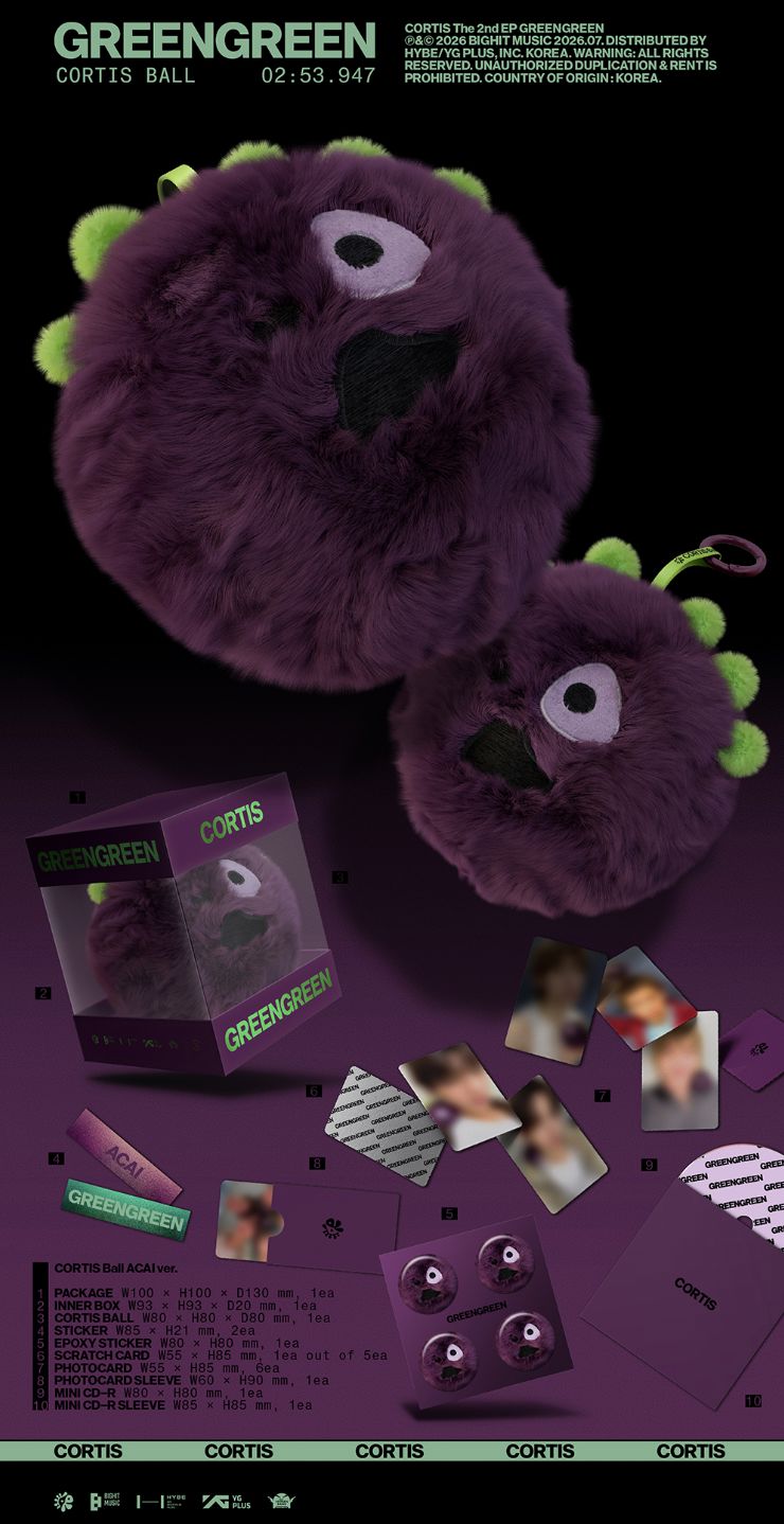 CORTIS - GREENGREEN (CORTIS BALL VER.) Nolae