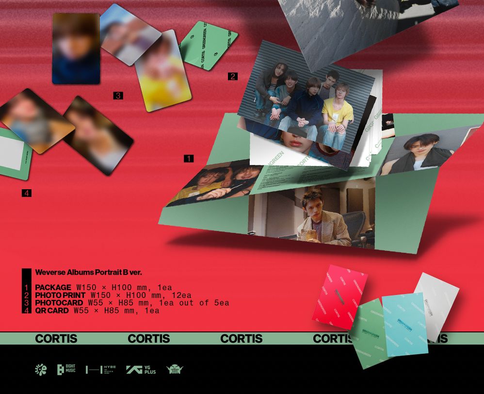 CORTIS - GREENGREEN (WEVERSE ALBUMS VER.) + Apple Music Gift Nolae