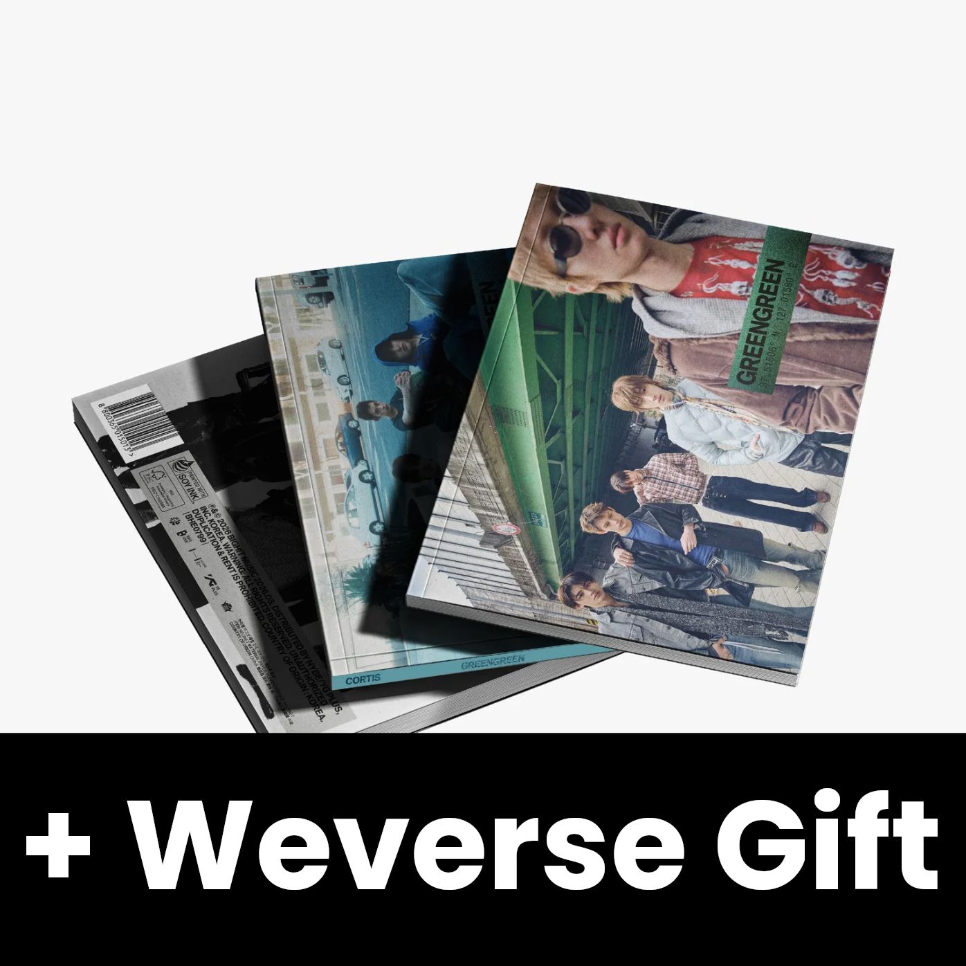 CORTIS - GREENGREEN + Weverse Gift
