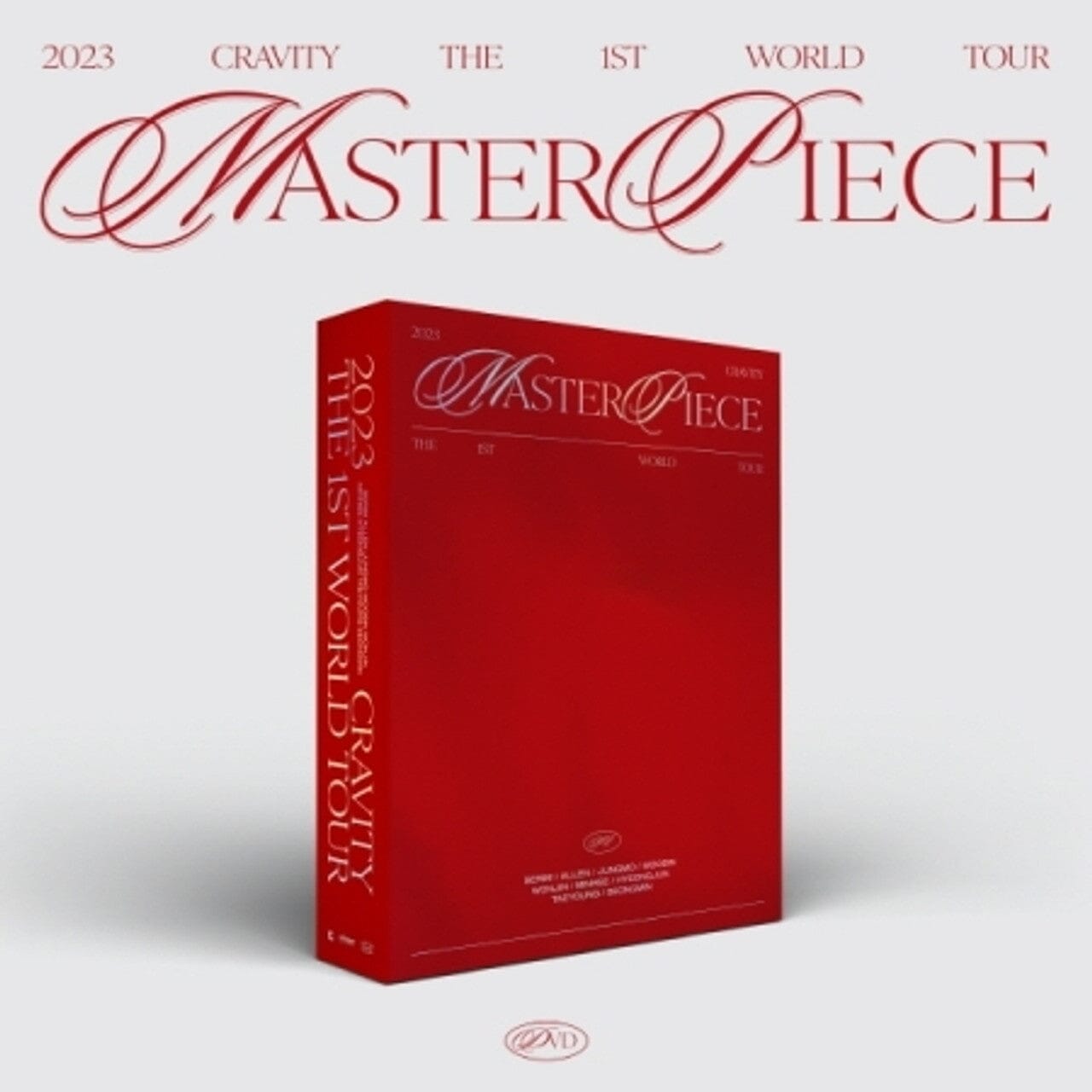 CRAVITY - 2023 CRAVITY THE 1ST WORLD TOUR ‘MASTERPIECE’ DVD & KiT VIDEO Nolae