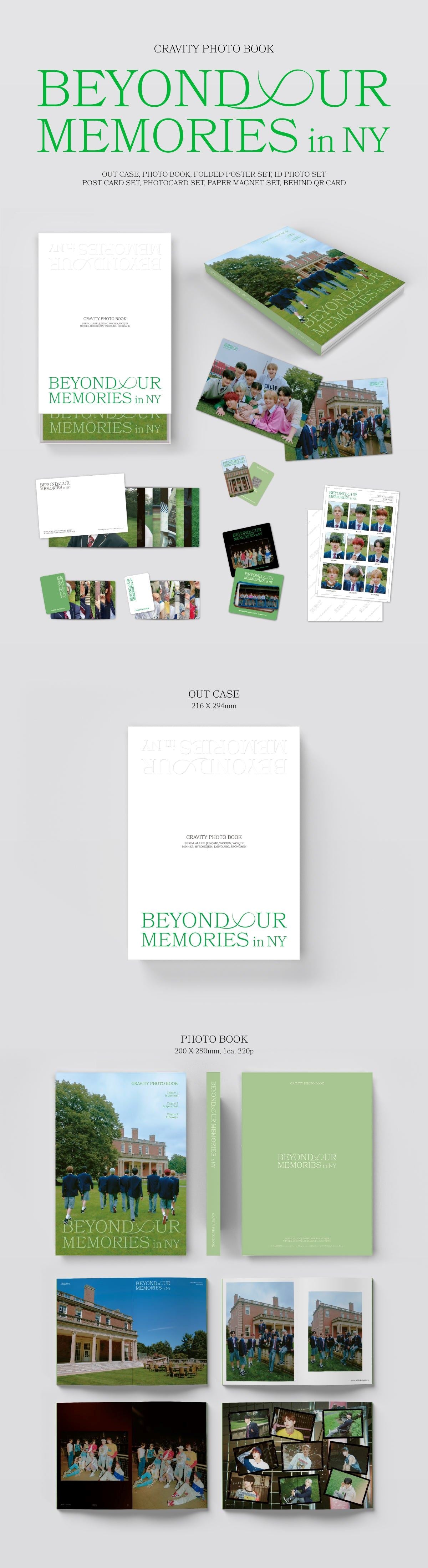 CRAVITY - BEYOND OUR MEMORIES in NY PHOTOBOOK Nolae