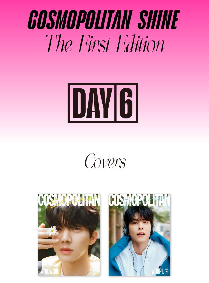 DAY6 - COSMOPOLITAN SHINE (THE FIRST EDITION) Nolae