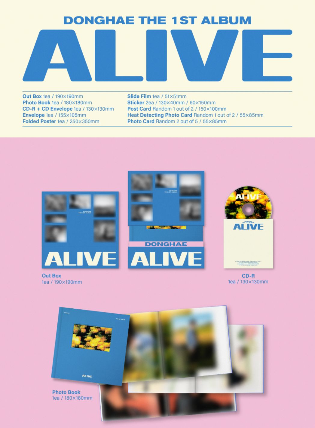DONGHAE (SUPER JUNIOR) - ALIVE (1ST ALBUM) Nolae