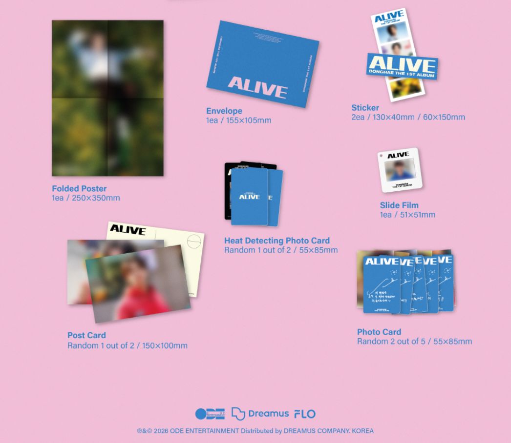 DONGHAE (SUPER JUNIOR) - ALIVE (1ST ALBUM) Nolae