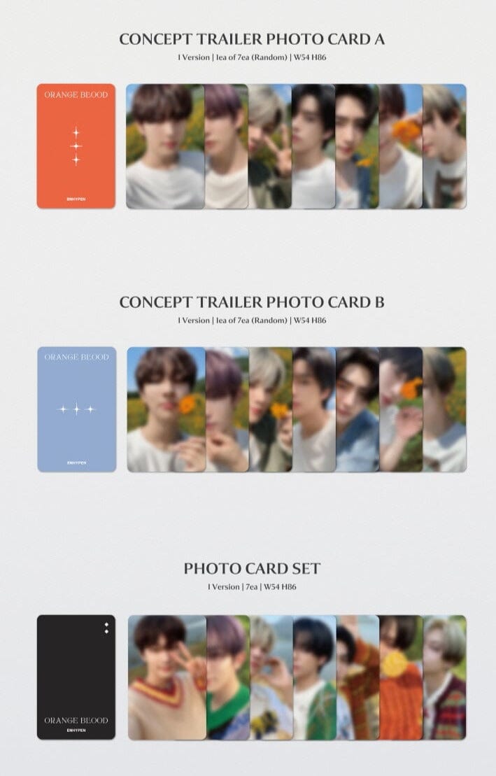 ENHYPEN - ORANGE BLOOD (WEVERSE ALBUMS VER.) + Weverse Gift Nolae