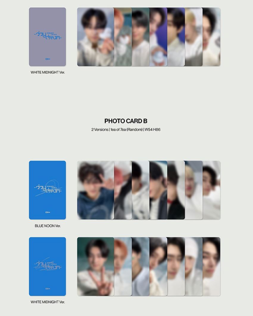 ENHYPEN - ROMANCE : UNTOLD - DAYDREAM SET + Apple Music Photocards Nolae