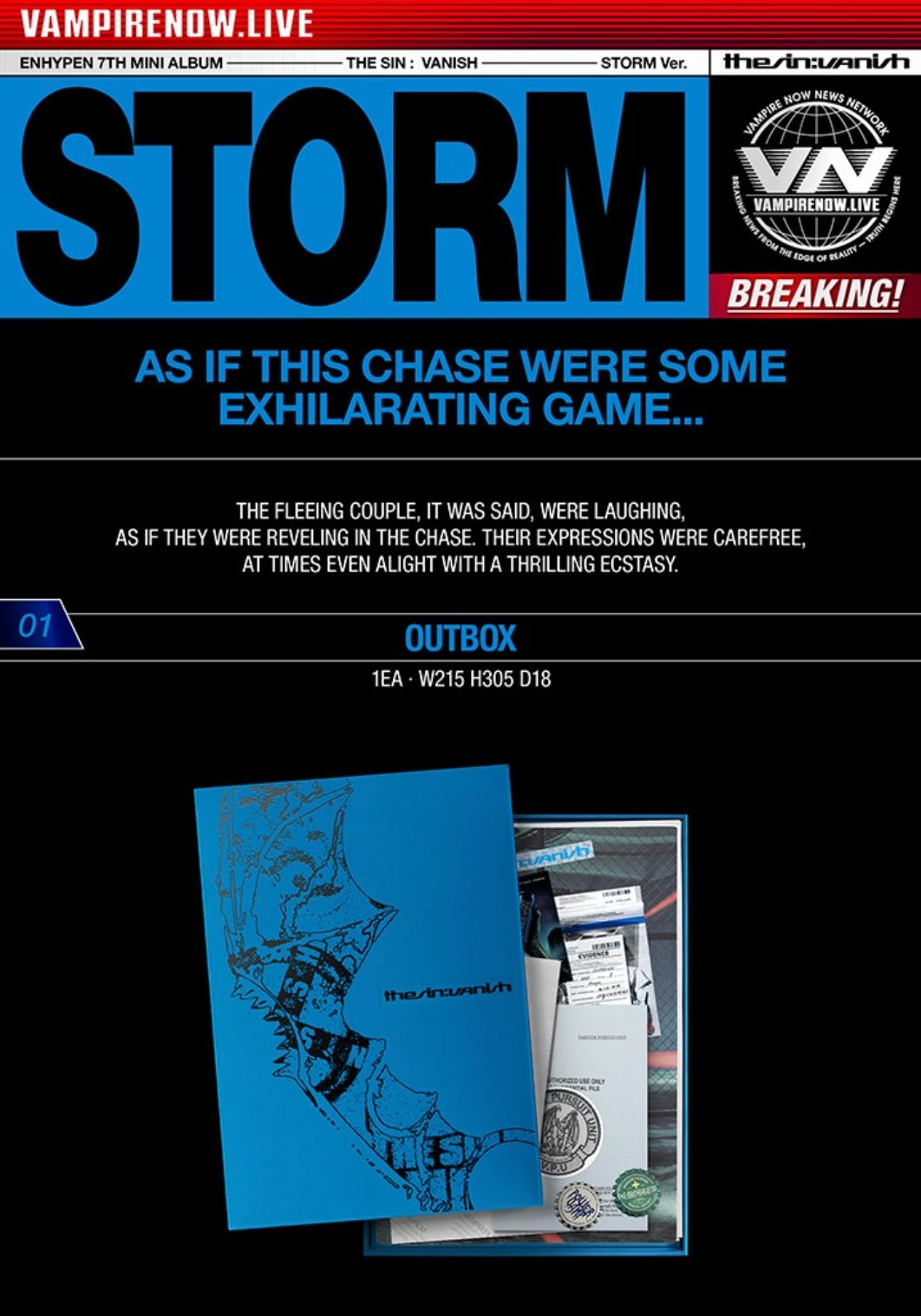 ENHYPEN - THE SIN: VANISH + WEVERSE GIFT Nolae