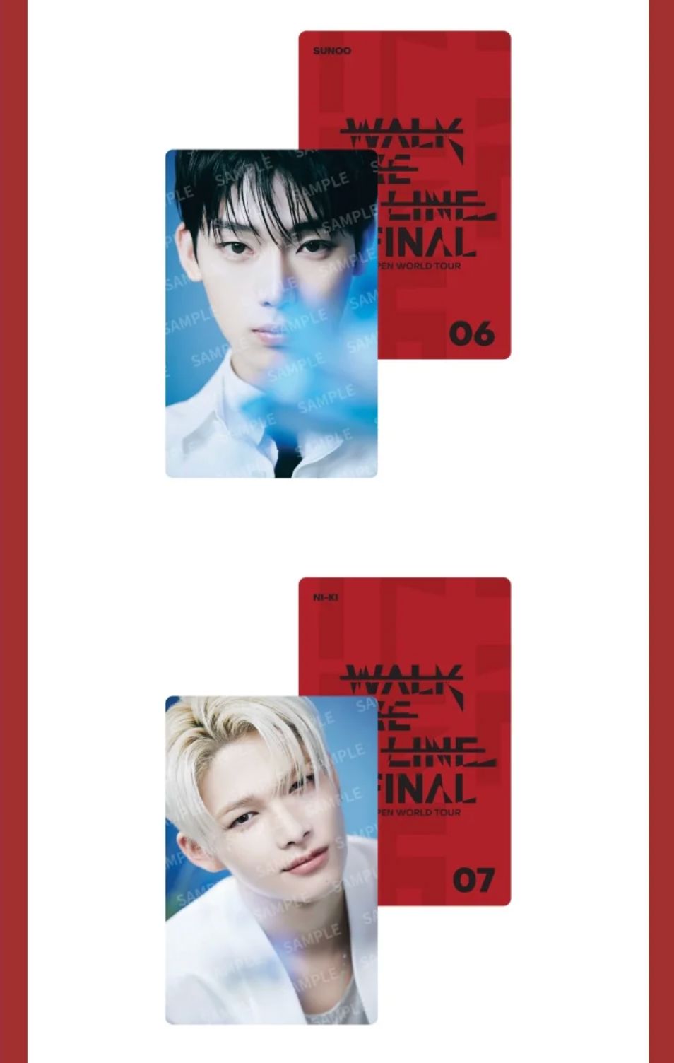 ENHYPEN WALK THE LINE FINAL 全員 オール 未開封 ENHYPEN - WALK THE LINE : FINAL WORLD TOUR OFFICIAL MD
