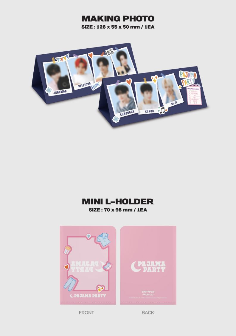 ENHYPEN - WORLD COUPON CARD COLLECTION (PAJAMA PARTY VER.) Nolae