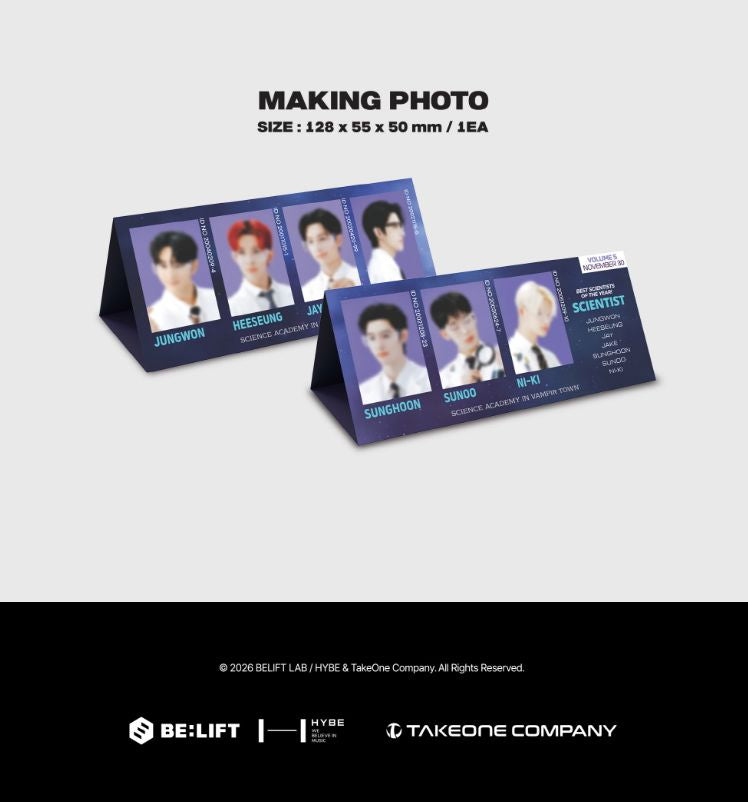 ENHYPEN - WORLD COUPON CARD COLLECTION (SCIENTIST VER.)