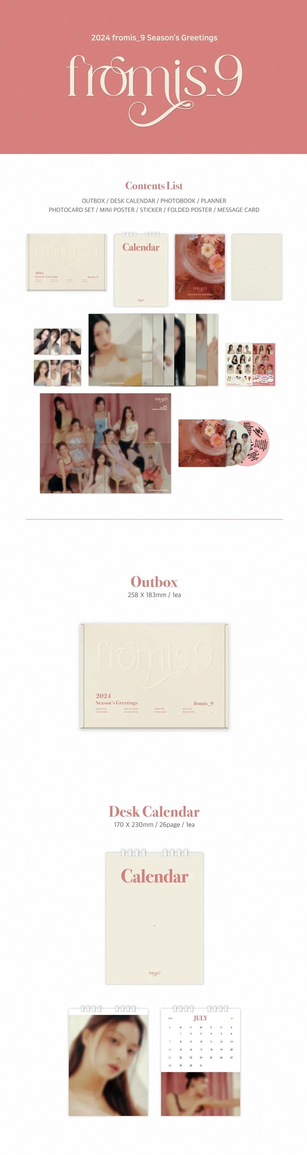 fromis_9 - 2024 SEASON’S GREETINGS "fromis_9" Nolae